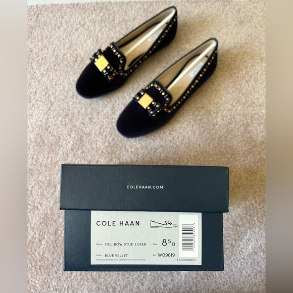 Cole Haan Tali Bow Stud Loafer - Picture 3 of 11